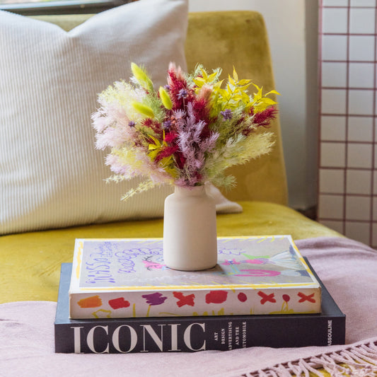 Assouline Flowers: Art & Bouquets - Pink