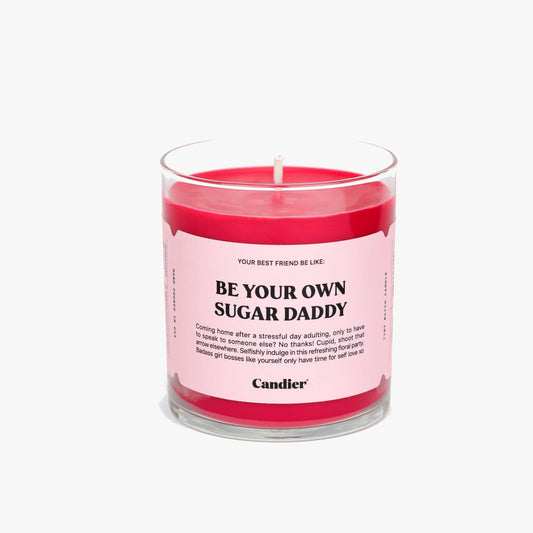 Be Your Own Sugar Daddy Candle - Forever Florals by East Olivia
