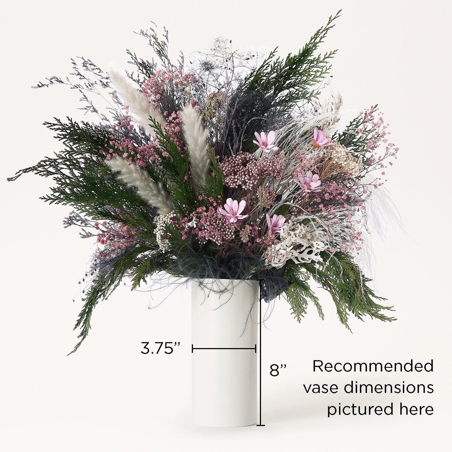 The Violet - XL | Forever Florals by East Olivia | Dried Flower Arrangements