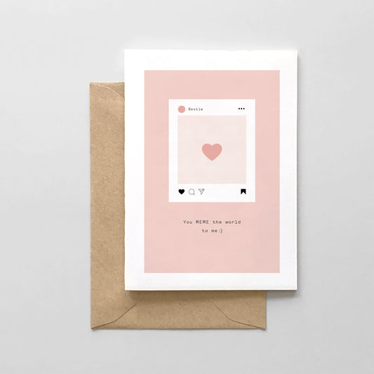 Meme the World Card - Forever Florals by East Olivia